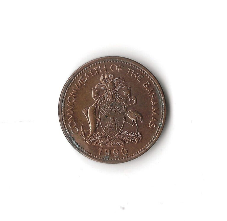 Read more about the article 1990 Bahamas – 1 Cent – 142