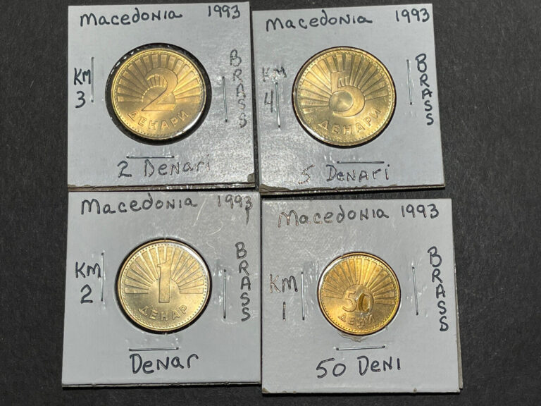 Read more about the article Assorted Macedonia 4 Coins Lot