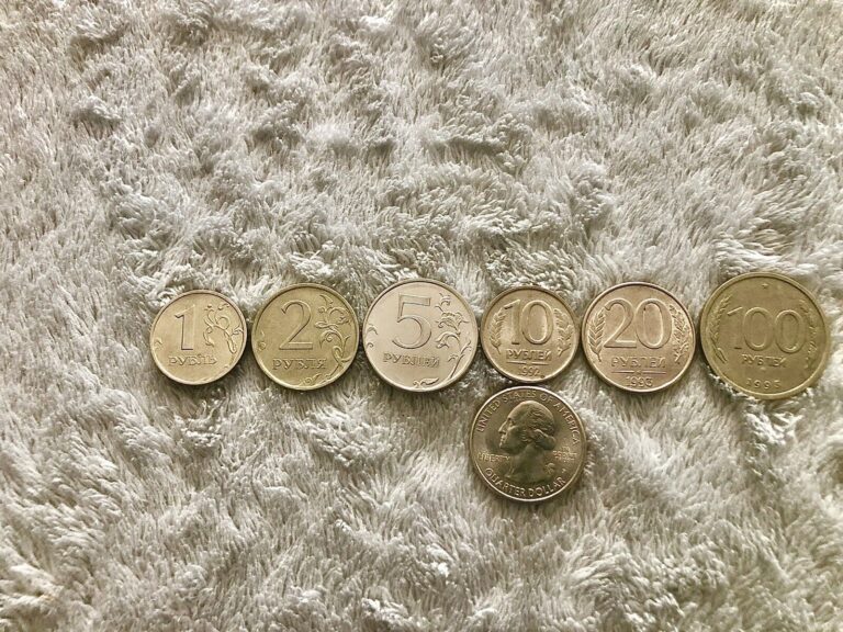 Read more about the article Russian Federation Set of 6 Coins 1992-2012 Eagle. Original. Good condition