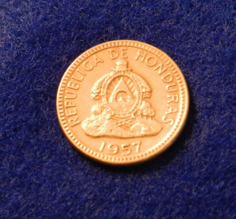 Read more about the article 1957 Honduras Centavo – Pretty  Full Luster Coin – See Pictures
