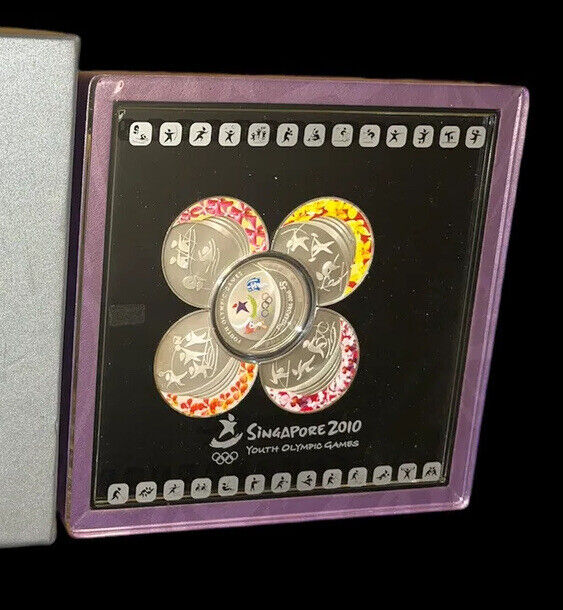 Read more about the article Singapore Official 2010 youth olympic games coin set