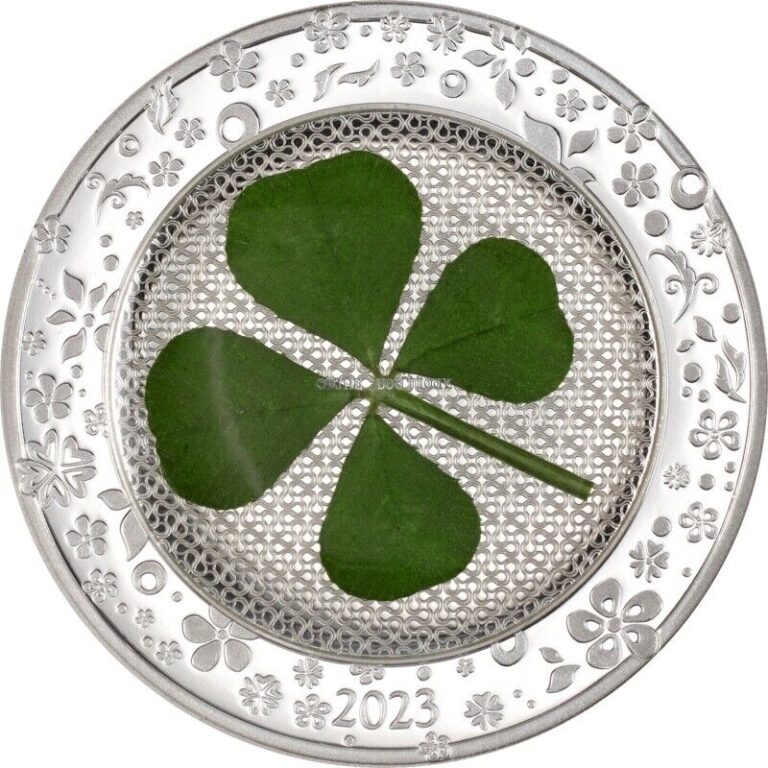 Read more about the article Ounce of luck 1 oz proof silver coin Palau 2023