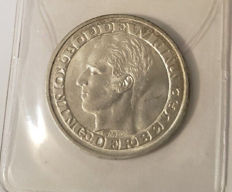 Read more about the article 1958 Belgium 50 Francs Des Belgen Silver Coin