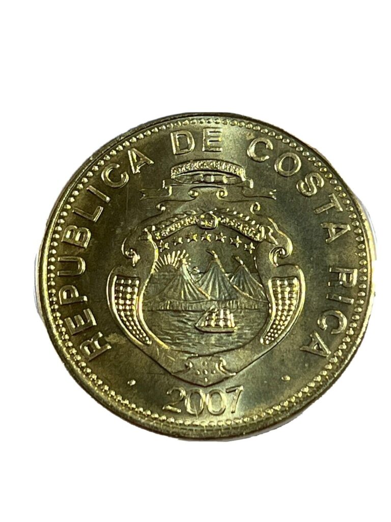 Read more about the article 2007 Costa Rica 100 Colones Graded MS69 by ANACS