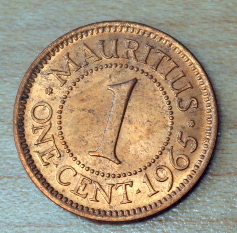 Read more about the article 1965 Mauritius 1 Cent Elizabeth II