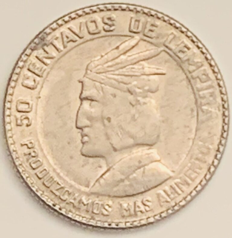 Read more about the article 1973 Honduras 50 Centavos KM# 82 Circulated Condition