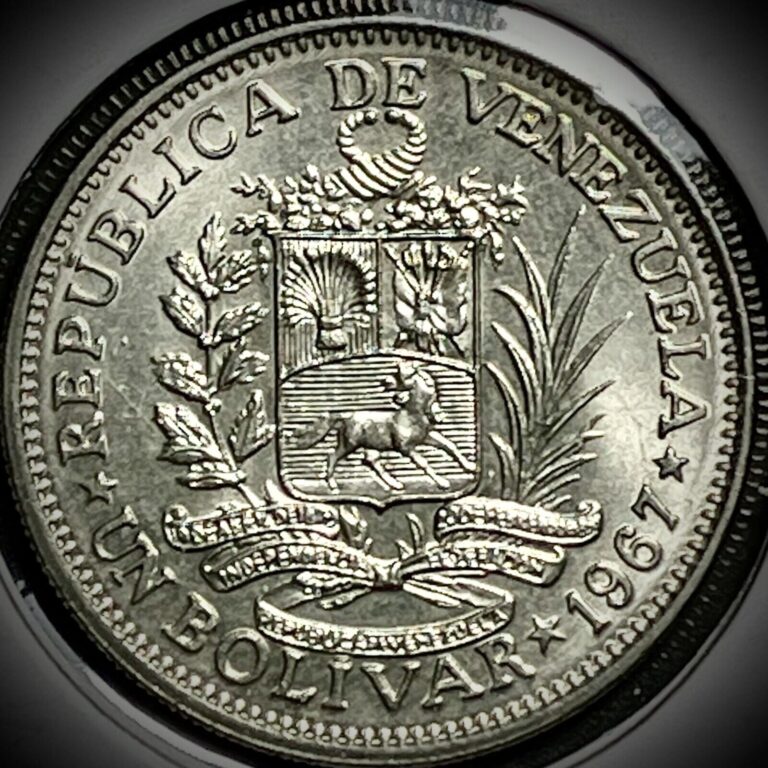 Read more about the article Venezuela 1967 – 1 Bolivar – Uncirculated