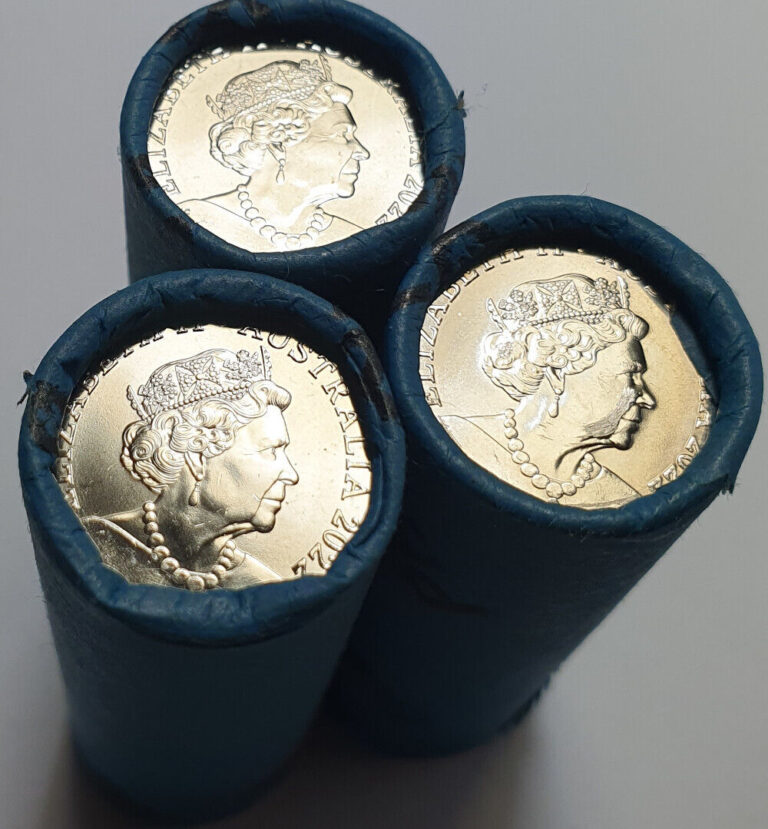 Read more about the article 2022 Uncirculated Five Cent Coin roll 40 coins In Security Roll