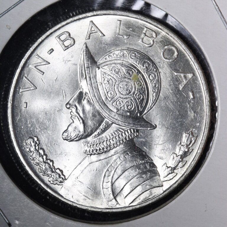 Read more about the article 1947 Panama Balboa Silver Coin CHOICE BU UNCIRCULATED MS Pretty! E820