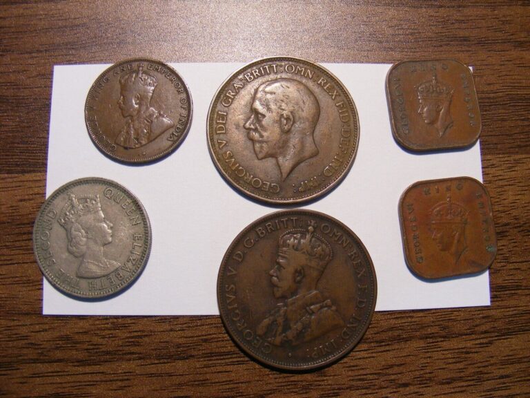 Read more about the article British Empire 6 Coins-  Hong Kong  Australia  Malaysia  England  Brit Honduras