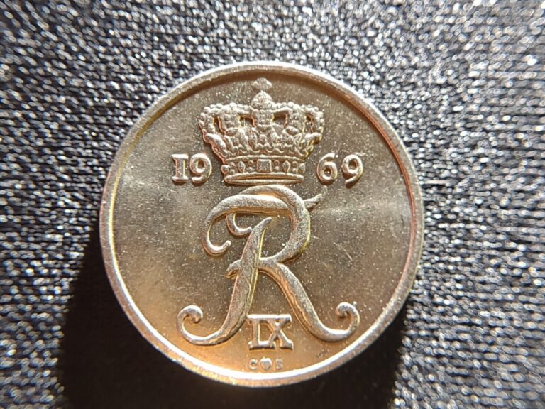 Read more about the article Denmark 10 Ore 1969. World Coin. KM849