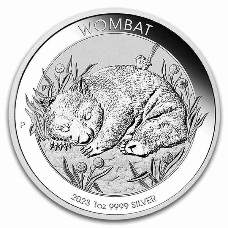 Read more about the article 2023 Australia 1 oz Silver Australian Wombat BU – SKU#277398