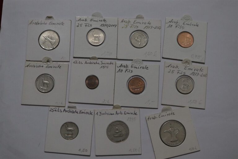 Read more about the article 🧭 🇦🇪 UNITED ARAB EMIRATES OLD COINS LOT B56 #404