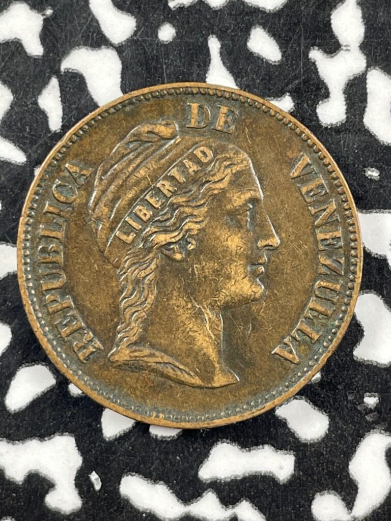 Read more about the article 1862 Venezuela 1 Centavo Lot#M2554 Nice!
