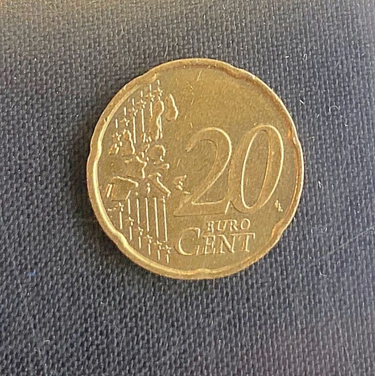 Read more about the article 20 Cents Euro Italy Mac 2002 Coins