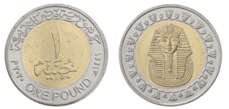 Read more about the article Egypt 1 Pound  2005-2022 (AH1426-1443)  KM #940a  Mint