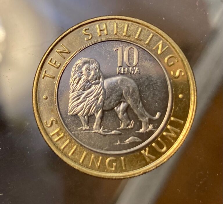 Read more about the article Kenya 10 Shillings ~~ Lion Coin KM47 ~~2018