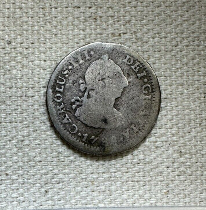 Read more about the article Spanish Silver Coin 2 Reales 1788 – King Carlos III Royal Madrid Mint #S884