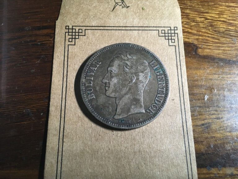 Read more about the article 1905 90% SILVER VENEZUELA 5 BOLIVARES   KEY DATE 300K MINTAGE # 2026s 🇻🇪