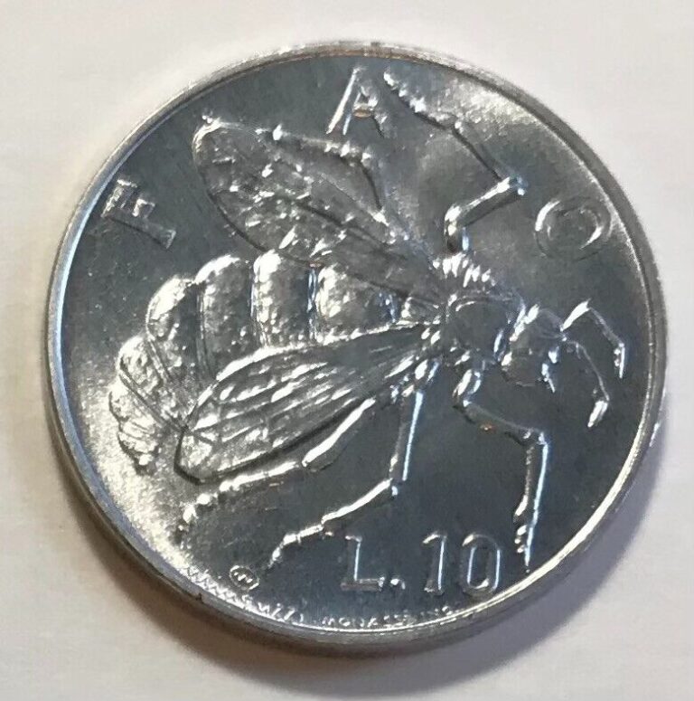 Read more about the article San Marino 10 Lire 1974 – European Honey Bee – FAO – Uncirculated
