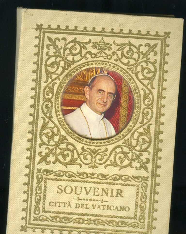 Read more about the article Vatican City Souvenir Folder with Stamps – and coins