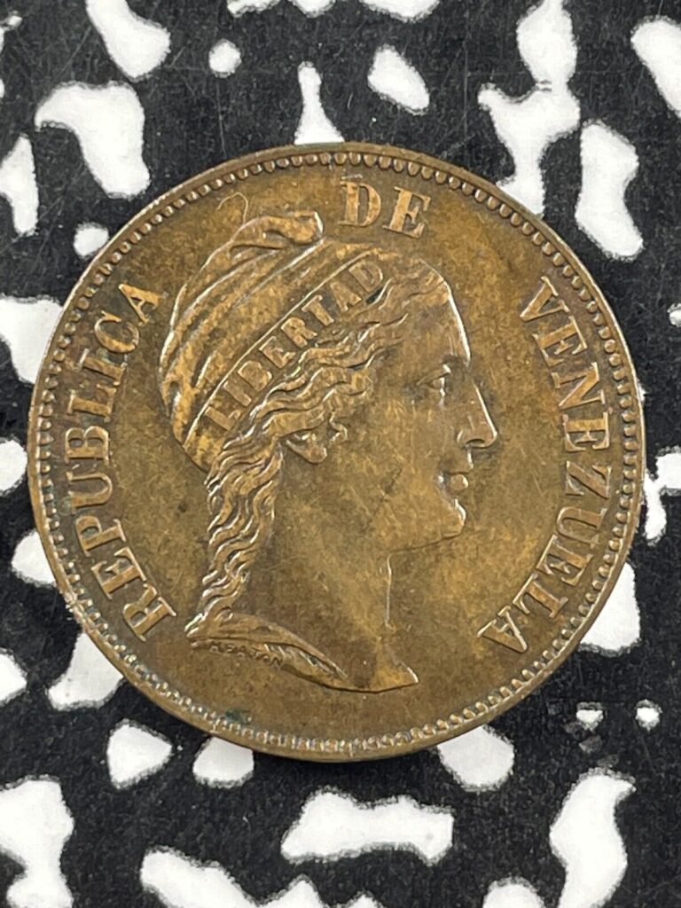 Read more about the article 1863 Venezuela 1 Centavo Lot#M2552 Scarce! Nice!