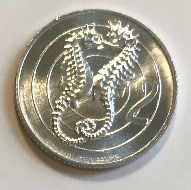 Read more about the article San Marino 2 Lire 1975 – Seahorses Intertwined – Love between Mates – Unc