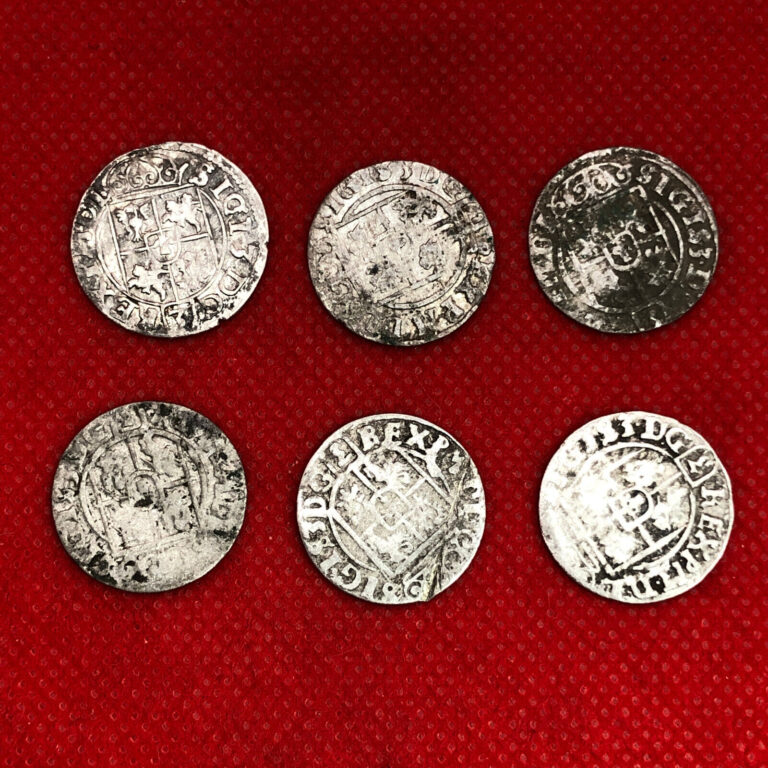 Read more about the article Ancient Silver 6 Poland Coins Antiques