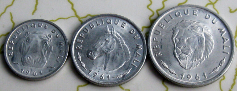 Read more about the article 3COINS MALI 1961 BU 173