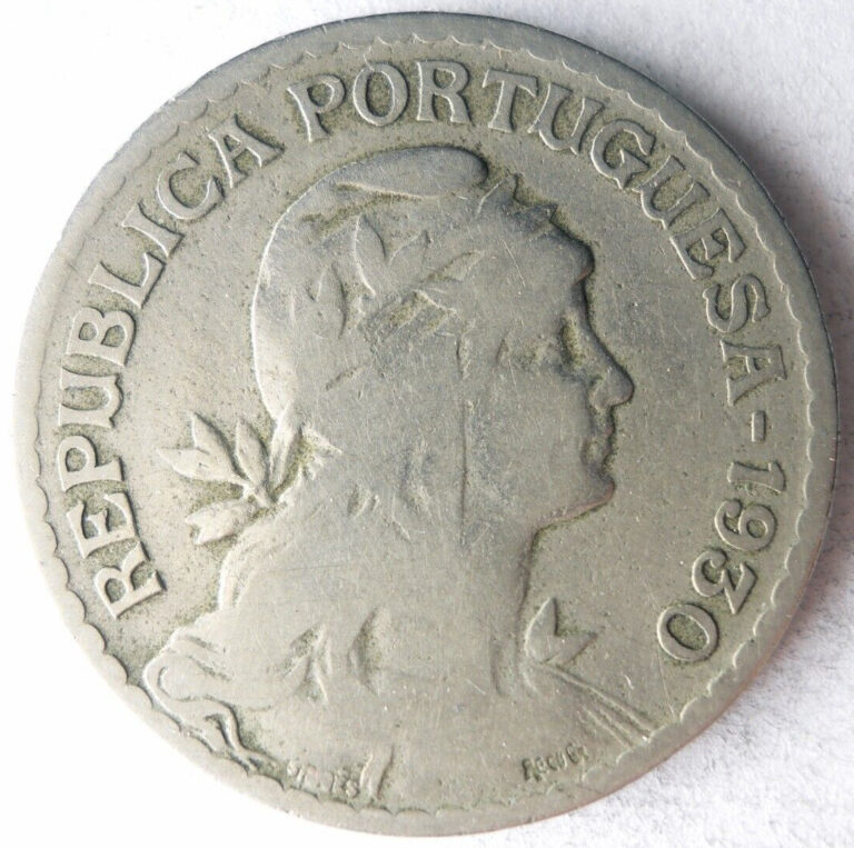 Read more about the article 1930 CAPE VERDE ESCUDO – RARE KEY DATE – Excellent Coin – FREE SHIP – Bin #58