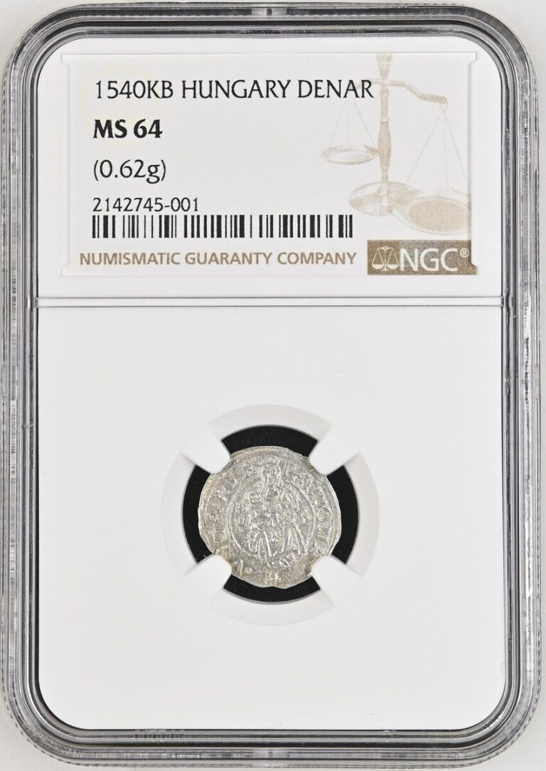 Read more about the article 1540KB Hungary DENAR NGC MS 64