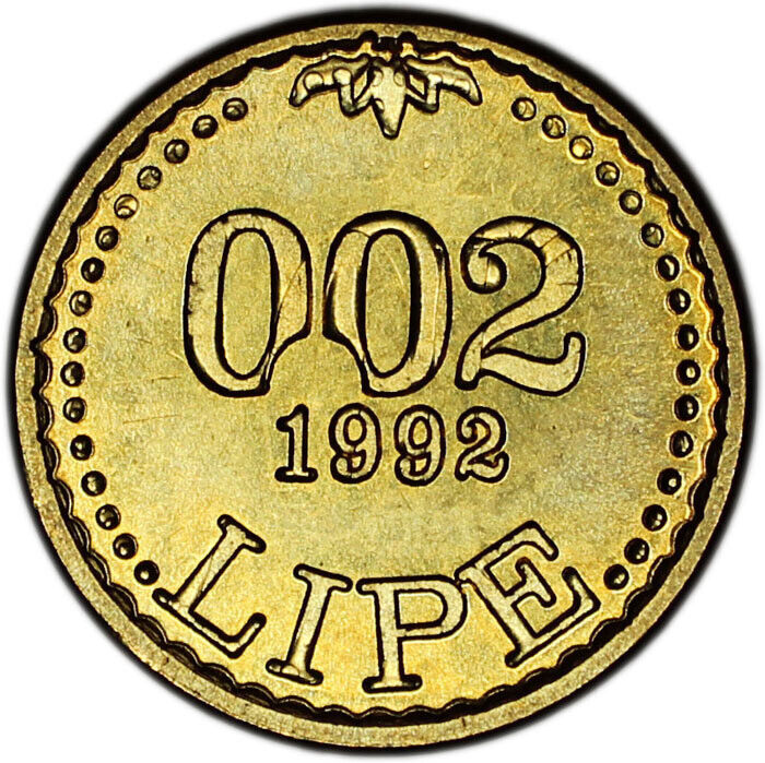 Read more about the article SLOVENIA coin 0 02 Lipe 1992 UNC Uncirculated (5)