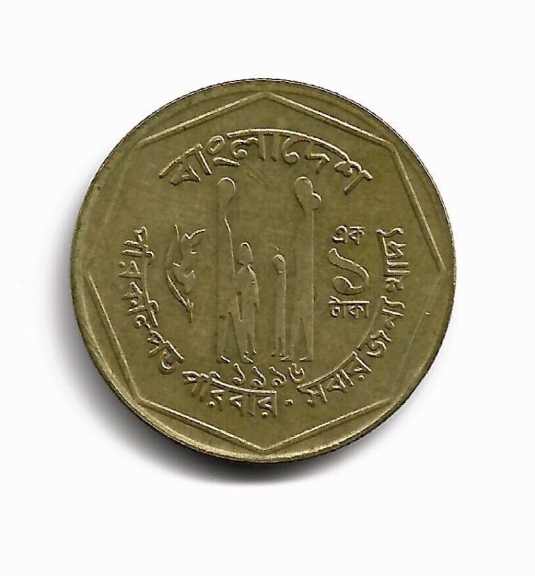 Read more about the article World Coins – Bangladesh 1 Taka 1996 Commemorative FAO Coin KM# 9b