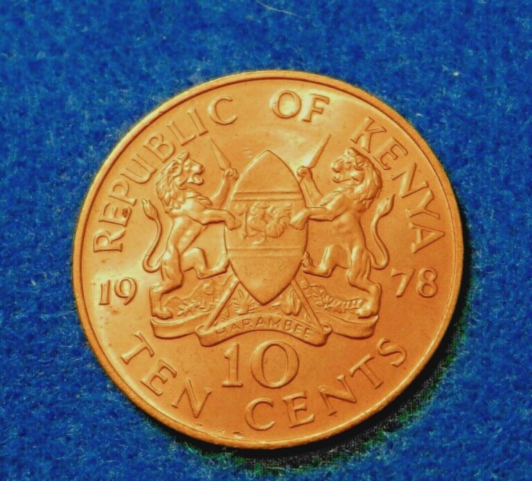 Read more about the article 1978 Kenya 10 Cents – Awesome Coin – See Pictures