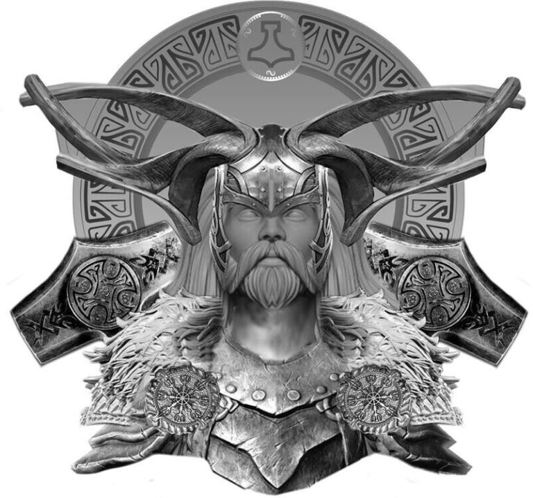 Read more about the article 2022 Ghana Norse Gods THOR Shaped Ultra High Relief Silver Plated Antiqued Coin