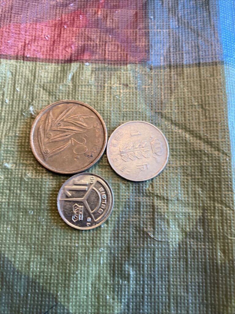 Read more about the article 3 Coins Belgium 1981 20 Francs  1950 Franc  1990 Franc