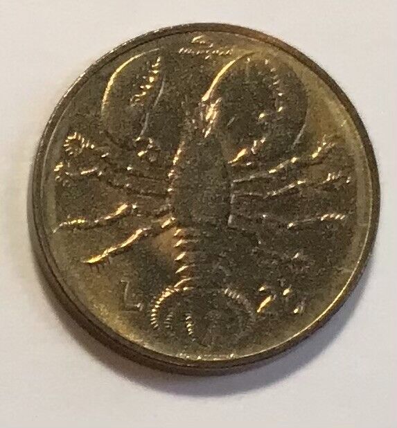 Read more about the article San Marino 20 Lire 1974 – Shrimp – Uncirculated