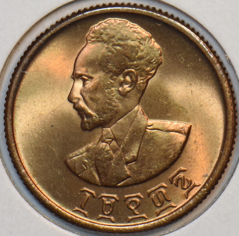 Read more about the article Ethiopia 1943 ~44 10 Cents Lion animal 297445 combine shipping