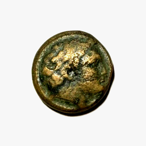 Read more about the article Ancient Greek Coin  Philip II. Macedonia  Bronze 359-336 BC. Apollo Horserider