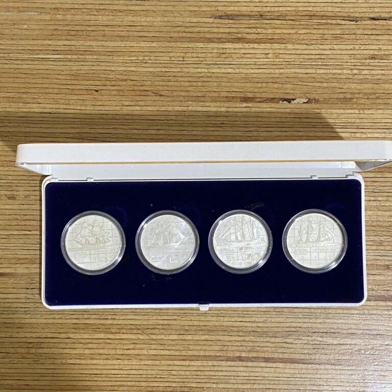 Read more about the article 1984 Malta Maritime History I Set of 4 LM5 Proof Silver Coins Uncirculated