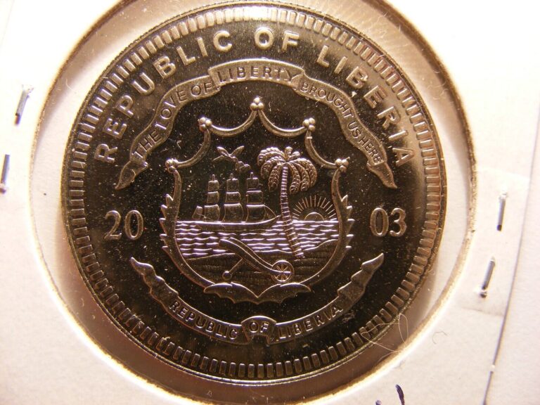 Read more about the article 2003 Liberia Space Flight Columbia $5 Coin Uncirculated
