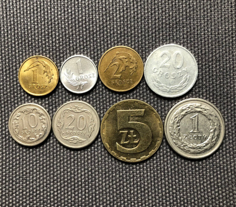 Read more about the article Poland 🇵🇱 Lot Of 8  World Foreign Coins