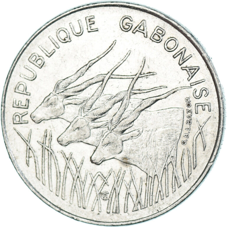Read more about the article [#1330875] Coin  Gabon  100 Francs  1972