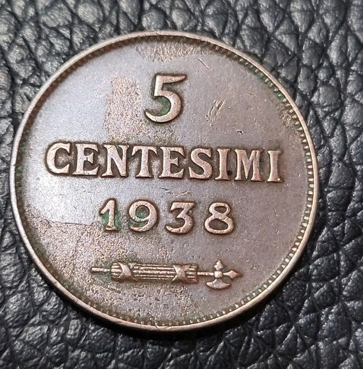 Read more about the article 1938 San Marino 5 Centesimi Сoin