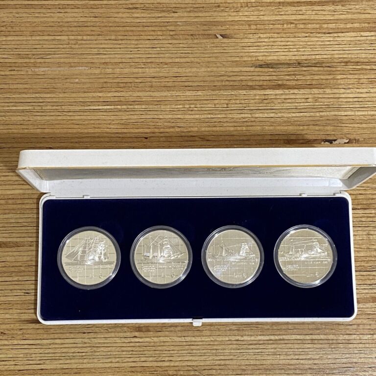 Read more about the article 1985 Malta Maritime History II Set of 4 LM5 Proof Silver Coins Uncirculated