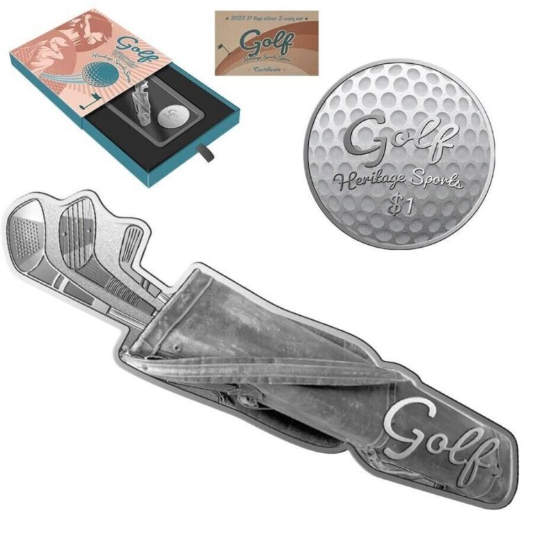 Read more about the article 2022 Solomon Islands Heritage Sports Series – Golf 2 Coin Silver Set