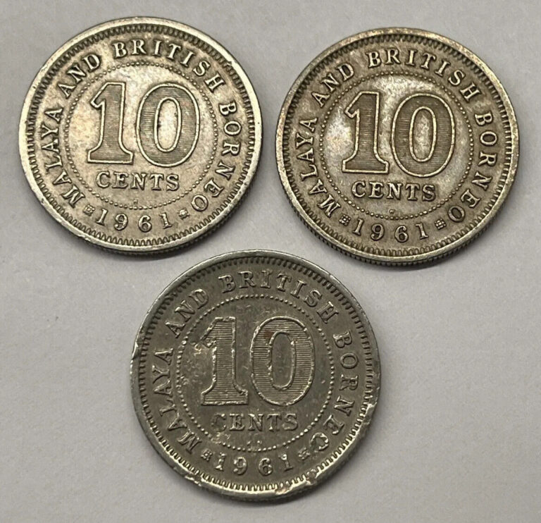 Read more about the article 1961 Malaya British Borneo 10 Cent Coin Regular Strike – Extremely Rare