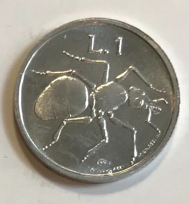 Read more about the article San Marino 1 Lira 1974 – Ant insect – Uncirculated