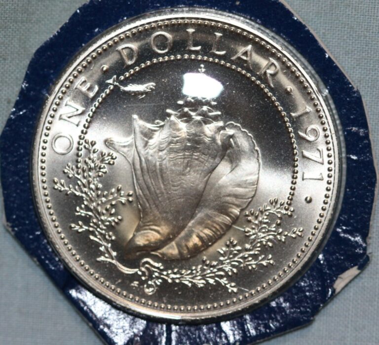 Read more about the article Bahamas 1971~ Uncirculated Specimen Set Silver 1 Dollar Conch Coin~ GEM BU