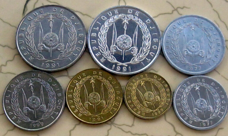 Read more about the article 7COINS DJIBOUTI BU 11-71